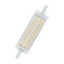 Osram LED Leuchtmittel 118mm Stab 17,5W = 150W R7s klar 2452lm warmweiß 2700K 360°