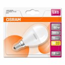 6 x Osram LED Leuchtmittel Tropfen P45 8W = 60W E14 matt 806lm warmweiß 2700K