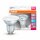10 x Osram LED Leuchtmittel Glas Reflektor PAR16 6,9W = 80W GU10 570lm 840 neutralweiß 4000K 120°