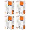 4 x Ledvance LED Smart+ Birne 9W = 60W E27 matt 800lm...