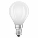 6 x Osram LED Filament Leuchtmittel Tropfen 5W = 40W E14 matt 470lm 840 neutralweiß 4000K DIMMBAR