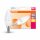 6 x Osram LED Leuchtmittel Star Classic Kerze 3,3W = 25W E14 matt 250lm warmweiß 2700K 180°