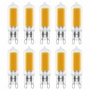 9 x Osram LED Glas Leuchtmittel Stiftsockellampe 2,8W =...