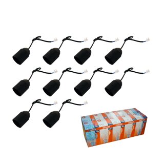 10 x OSRAM Glühlampe Glühbirne 60W 60 Watt KLAR + 10 x...