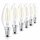 6 x Osram LED Filament Leuchtmittel Kerze 2,5W = 25W E14 klar 250lm 840 neutralweiß 4000K