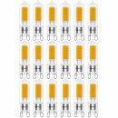 18 x Osram LED Glas Leuchtmittel Stiftsockellampe 2W = 20W G9 COB klar 200lm 827 warmweiß 2700K 320°