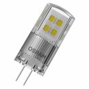 9 x Osram LED Leuchtmittel Stiftsockellampe 2W = 20W G4 klar 12V 200lm warmweiß 2700K 320° DIMMBAR