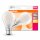 6 x Osram LED Filament Leuchtmittel Star Classic Birne A60 7W = 60W B22d matt 806lm warmweiß 2700K