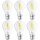 6 x Osram LED Filament Leuchtmittel Star Classic Birne A60 7W = 60W B22d klar 806lm warmweiß 2700K