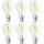 6 x Osram LED Filament Leuchtmittel Star Classic Birne A60 7W = 60W B22d klar 806lm warmweiß 2700K