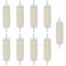 9 x Osram LED Leuchtmittel 118mm Stab 17,5W = 150W R7s...