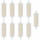 9 x Osram LED Leuchtmittel 118mm Stab 17,5W = 150W R7s klar 2452lm warmweiß 2700K 360° DIMMBAR