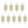 9 x Osram LED Leuchtmittel 78mm Stab 11,5W = 100W R7s klar 1521lm warmweiß 2700K 360° DIMMBAR