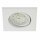 Briloner LED Einbauleuchte eckig Weiß IP23 5W Modul 400lm warmweiß 3000K schwenkbar 110°