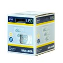 3 x Briloner LED Einbauleuchte eckig Weiß IP23 3 x...