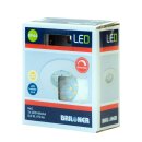 Briloner LED Einbauleuchte rund Weiß starr IP44...