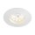 Briloner LED Einbauleuchte rund Weiß starr IP44 5,5W Modul 470lm warmweiß 3000K 110° dimmbar