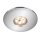 3 x Briloner LED Einbauleuchte rund Chrom IP44 3 x 1,8W 150lm warmweiß 3000K 110°
