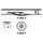 Briloner LED Einbauleuchte rund Aluminium starr IP23 7W 630lm warmweiß 3000K Leuchtrand schaltbar