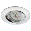 Briloner LED Einbauleuchte rund Aluminium IP23 schwenkbar 5W Modul 470lm CCT 2700K/4000K/6500K kalt-warmweiß