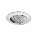 3 x Briloner LED Einbauleuchte rund Aluminium IP23 3 x 5W 470lm CCT 2700K/4000K/6500K kalt-warmweiß schwenkbar