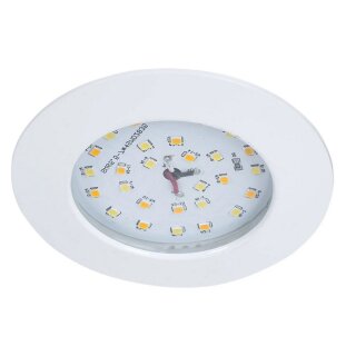 Briloner LED Einbauleuchte rund Weiß IP44 10W Modul 1000lm CCT 2700K/4000K/6500K kalt-warmweiß