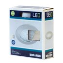 Briloner LED Einbauleuchte rund Nickel matt IP44 10W...