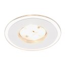 3 x Briloner LED Einbauleuchte rund Weiß IP44 3 x 5,5W 470lm warmweiß 3000K 110°