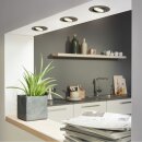Briloner LED Einbauleuchte rund Anthrazit IP23 schwenkbar...