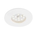 Briloner LED Einbauleuchte rund Weiß IP44 6,5W...