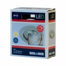 Briloner LED Einbauleuchte rund Nickel matt IP23 6,5W...