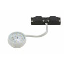 Briloner LED Einbauleuchte rund Weiß IP23 6,5W Modul 570lm warmweiß 3000K schwenkbar 3-Stufen-dimmbar