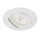 Briloner LED Einbauleuchte rund Weiß IP23 6,5W Modul 570lm warmweiß 3000K schwenkbar 3-Stufen-dimmbar