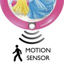Philips LED Nachtlicht Princess rosa 0,6W 5lm Warmweiß Batteriebetrieben inkl. Bewegungssensor