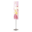 Brilliant Stehleuchte Princess Rosa 145cm 2-flammig max. 2 x 40W ohne Leuchtmittel