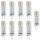 9 x Osram LED Leuchtmittel Stiftsockellampe 1,8W = 20W G4 klar 12V 200lm neutralweiß 4000K 300°