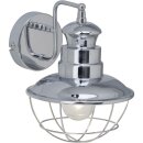 Brilliant Wandleuchte Martu hängend Chrom 17,5cm max. 60W E27 ohne Leuchtmittel