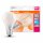 6 x Osram LED Filament Leuchtmittel Birnenform A60 7W = 60W E27 matt 840 neutralweiß 4000K