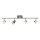 Brilliant LED Wand- & Deckenstrahler Nagli Eisen 4 x 4,2W 1500lm warmweiß 3000K schwenkbar