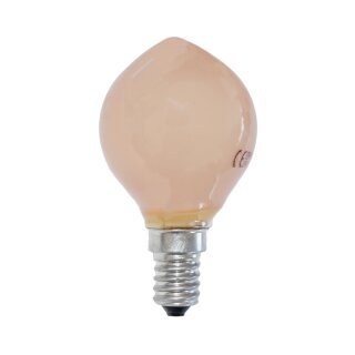 1 x Tropfen Softone Flame Terracotta 25W E14 Glühbirne Glühlampe warmweiß matt 25 Watt Glühbirnen