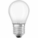 6 x Osram LED Filament Leuchtmittel Star Classic Tropfen 4W = 40W E27 matt 470lm Neutralweiß 4000K