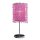 Näve Deko-Pendelleuchte Lampenschirm Rosa/Pink Ø 22cm max. 60W E27 ohne Leuchtmittel und Pendel