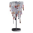 Näve Deko-Pendelleuchte Lampenschirm Chrom/Bunt Ø23cm max. 60W E27 ohne Leuchtmittel und Pendel