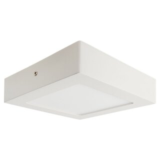 Näve LED Deckenleuchte Dimplex 17x17cm Weiß 12W 1020lm Warmweiß 3000K dimmbar