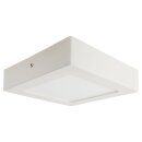 Näve LED Deckenleuchte Dimplex 17x17cm Weiß 12W 1020lm Warmweiß 3000K dimmbar