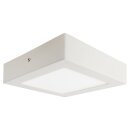 Näve LED Deckenleuchte Dimplex 17x17cm Weiß 12W 1020lm Warmweiß 3000K dimmbar