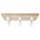 Brilliant Deckenleuchte Panto Weiß Stahl Holz max. 6 x 40W E27 ohne Leuchtmittel