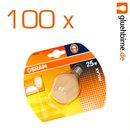100 x Osram Tropfen Relax 25W E14 Glühbirne Glühlampe PC...