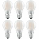 6 x Osram LED Filament Leuchtmittel Classic A60 Birne 11W...