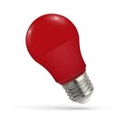 Spectrum LED Leuchtmittel Birnenform 5W E27 Rot 270°